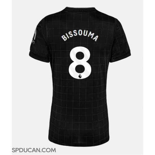 Zenski Nogometni Dres Tottenham Hotspur Yves Bissouma #8 Gostujuci 2025-26 Kratak Rukav